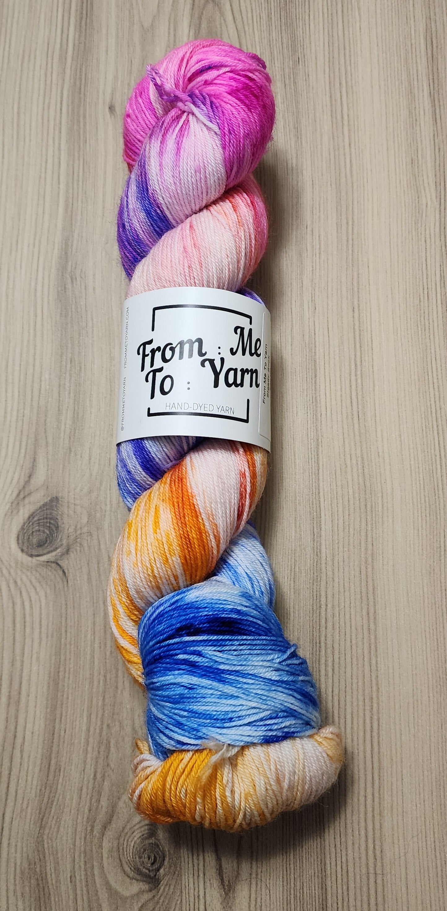 Hand-Dyed Yarn Kit for Cordelia Scarf Shawl