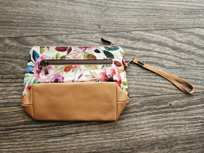 Twice Sheared Sheep Project Bag | Knitting and Crochet Project Holder with Outer Zipper | Medium Size yarn destash