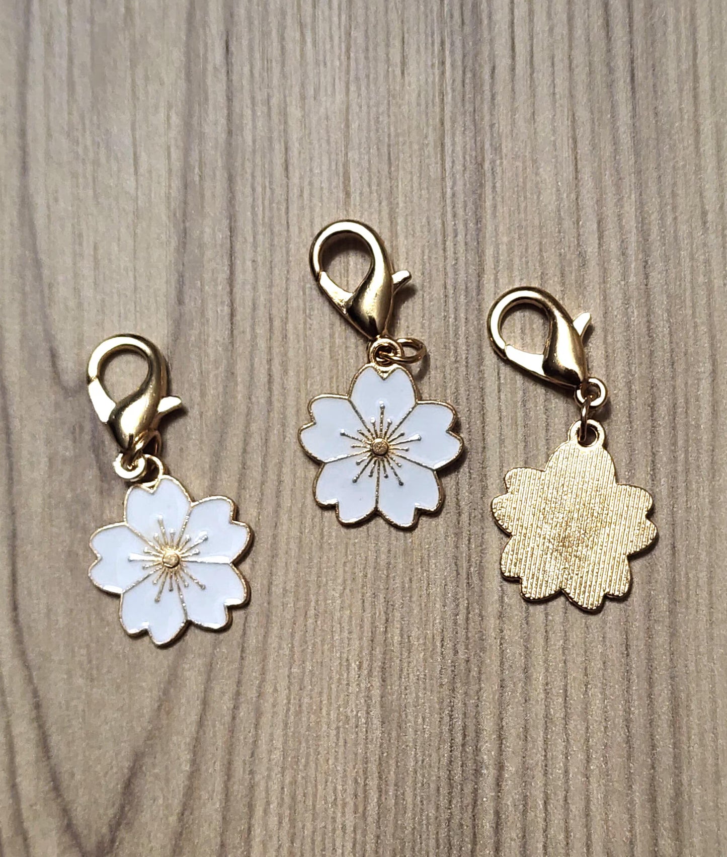 5 Sunflower Stitch Markers for Knitting and Crochet Projects
