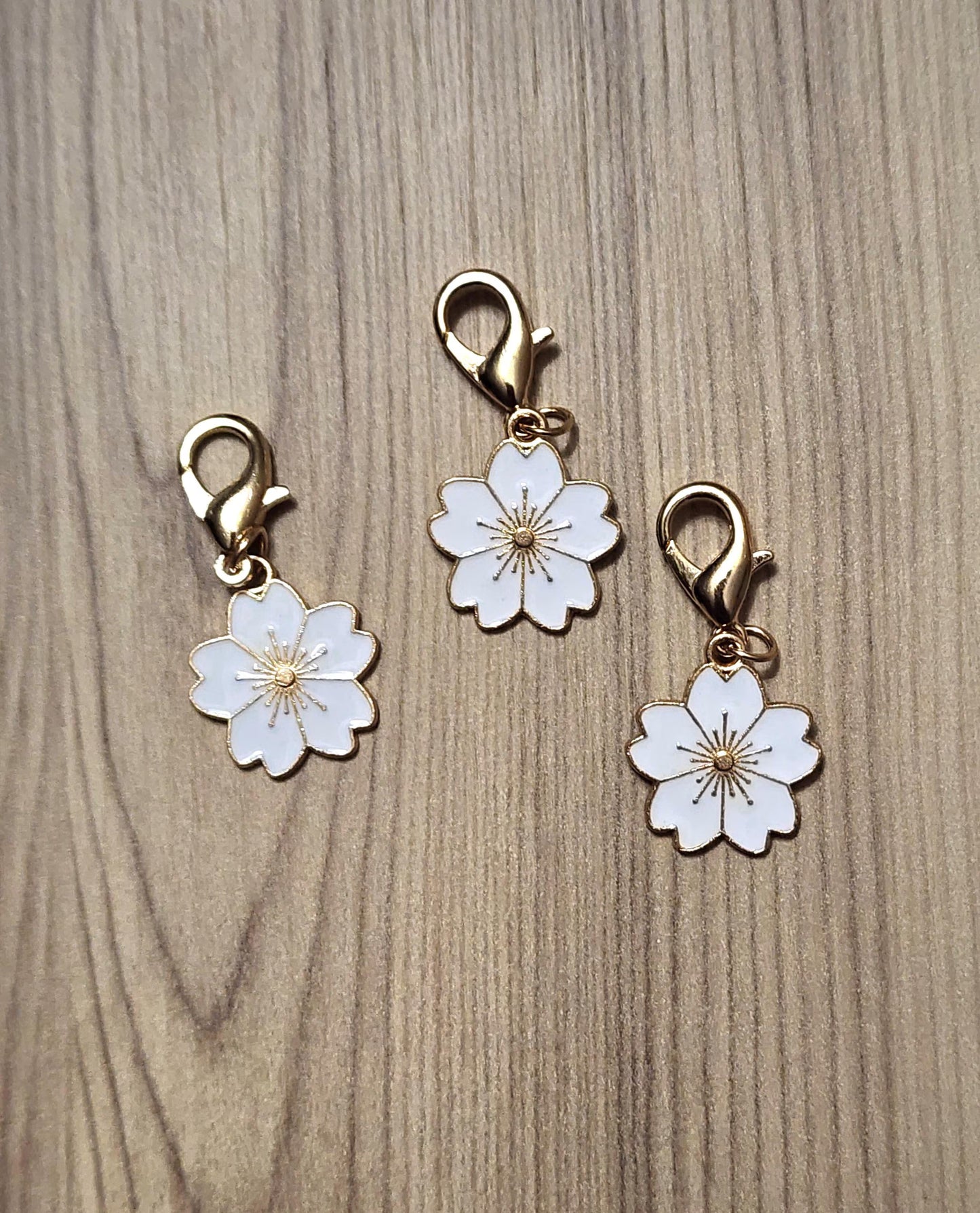 5 Sunflower Stitch Markers for Knitting and Crochet Projects