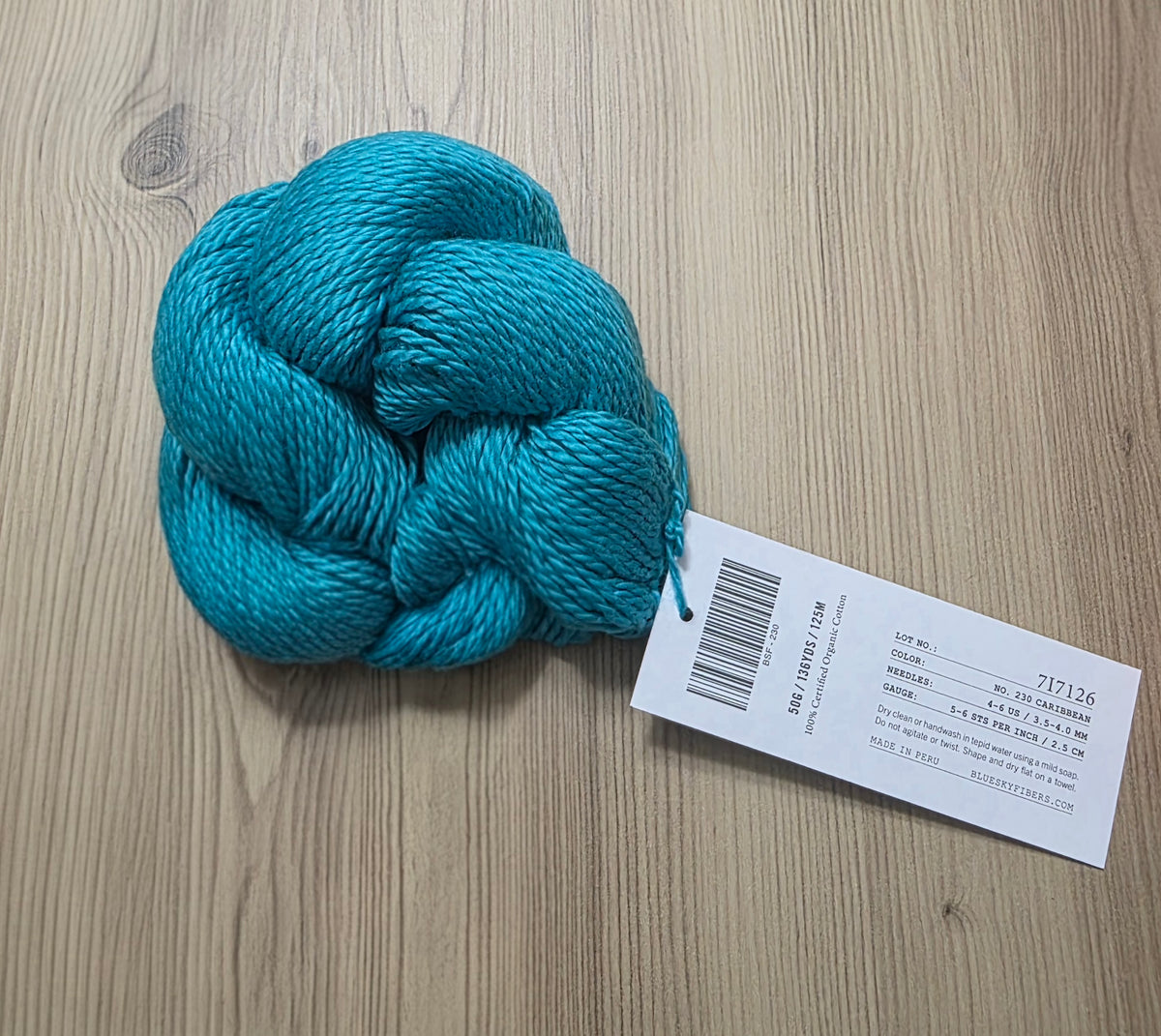 Blue Sky Fibers Organic Cotton